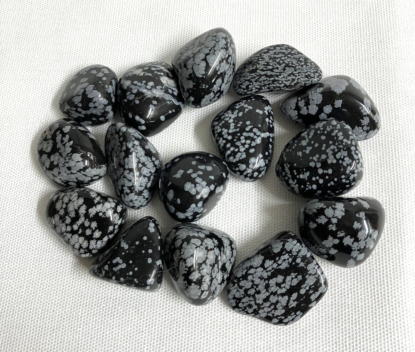 Snowflake Obsidian Tumbled Stone (#113)