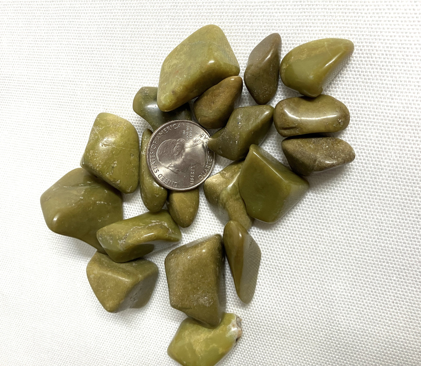 Tumbled Green Opal (#122)