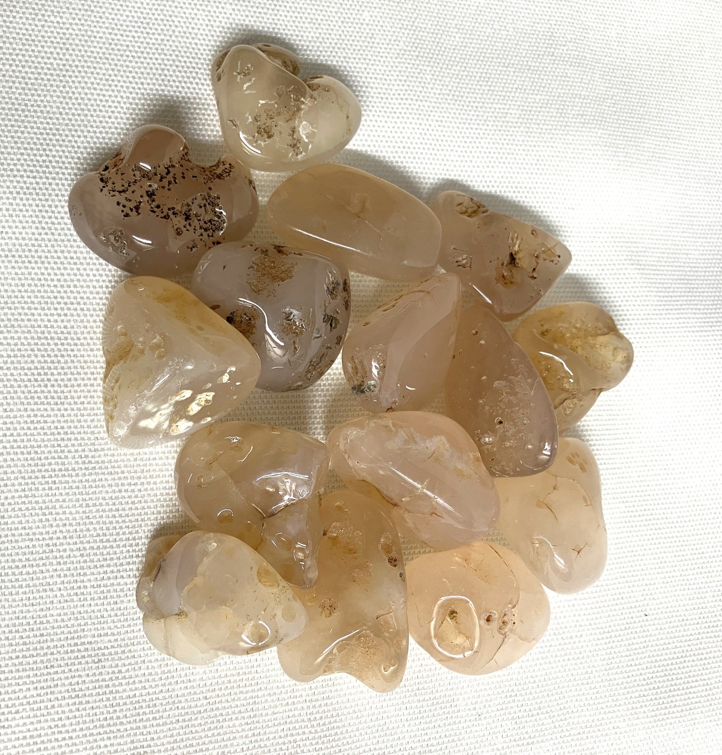 Pink Chalcedony Tumbled Stone (#129)