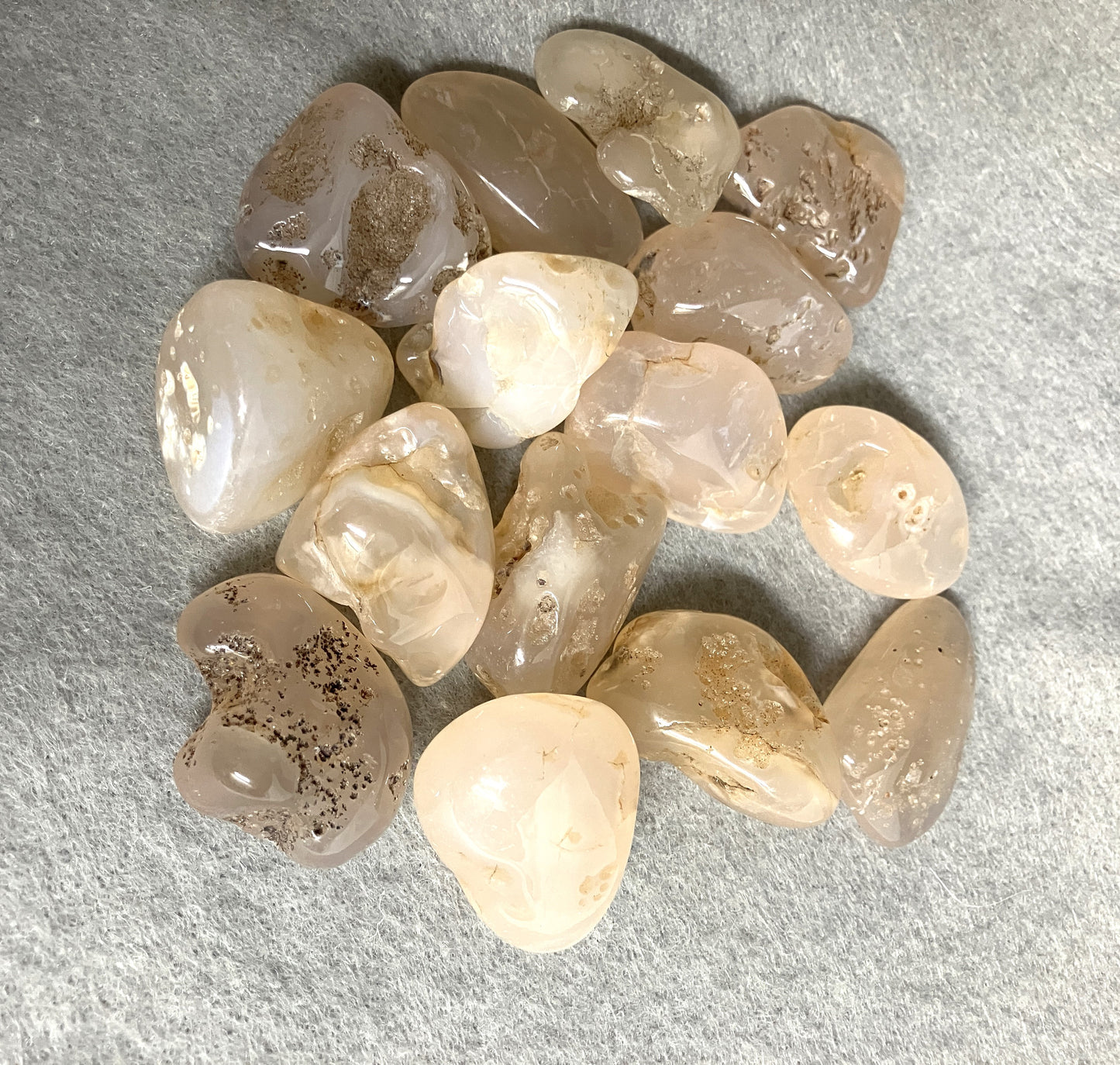 Pink Chalcedony Tumbled Stone (#129)