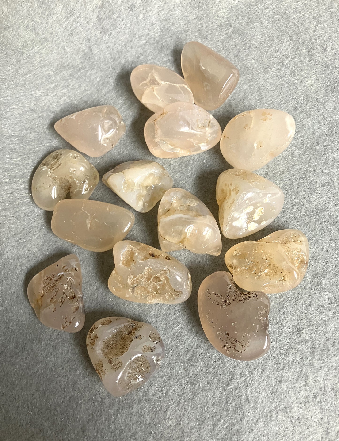 Pink Chalcedony Tumbled Stone (#129)