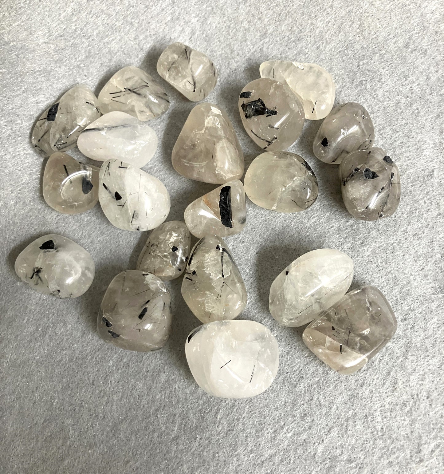 Tourmalinated Quartz Crystals (138)