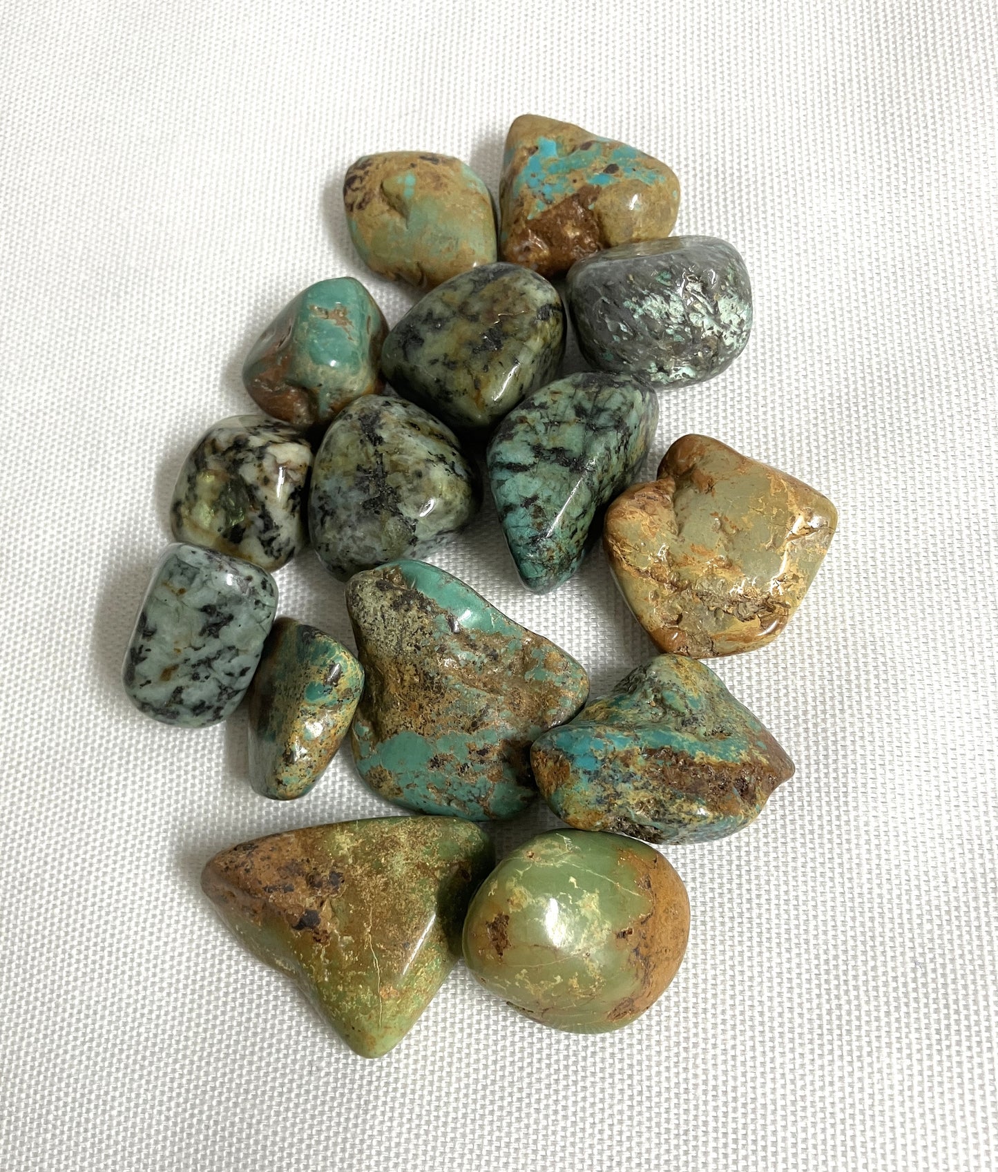 African Turquoise Tumbled Stone (#141)