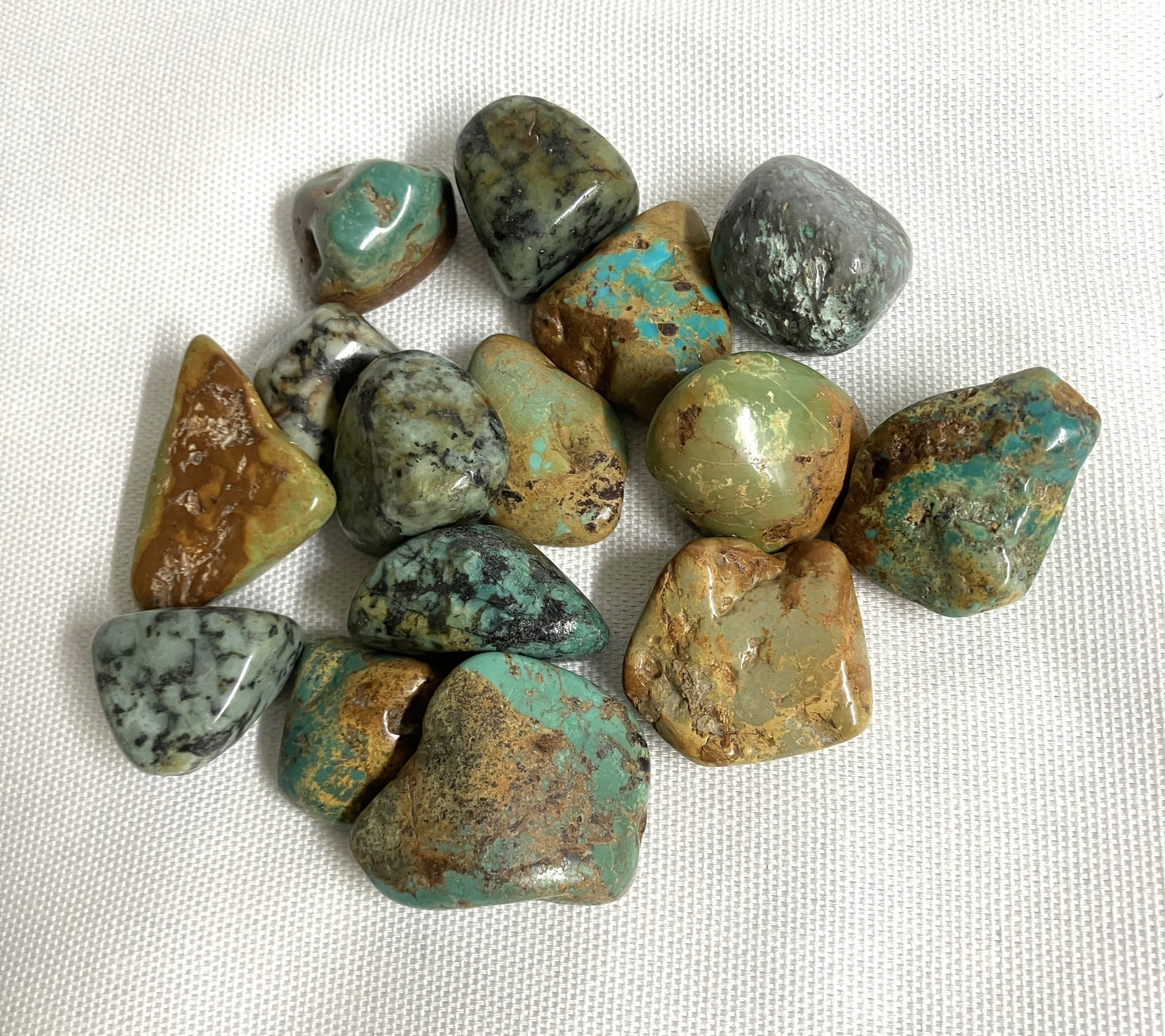 African Turquoise Tumbled Stone (#141)