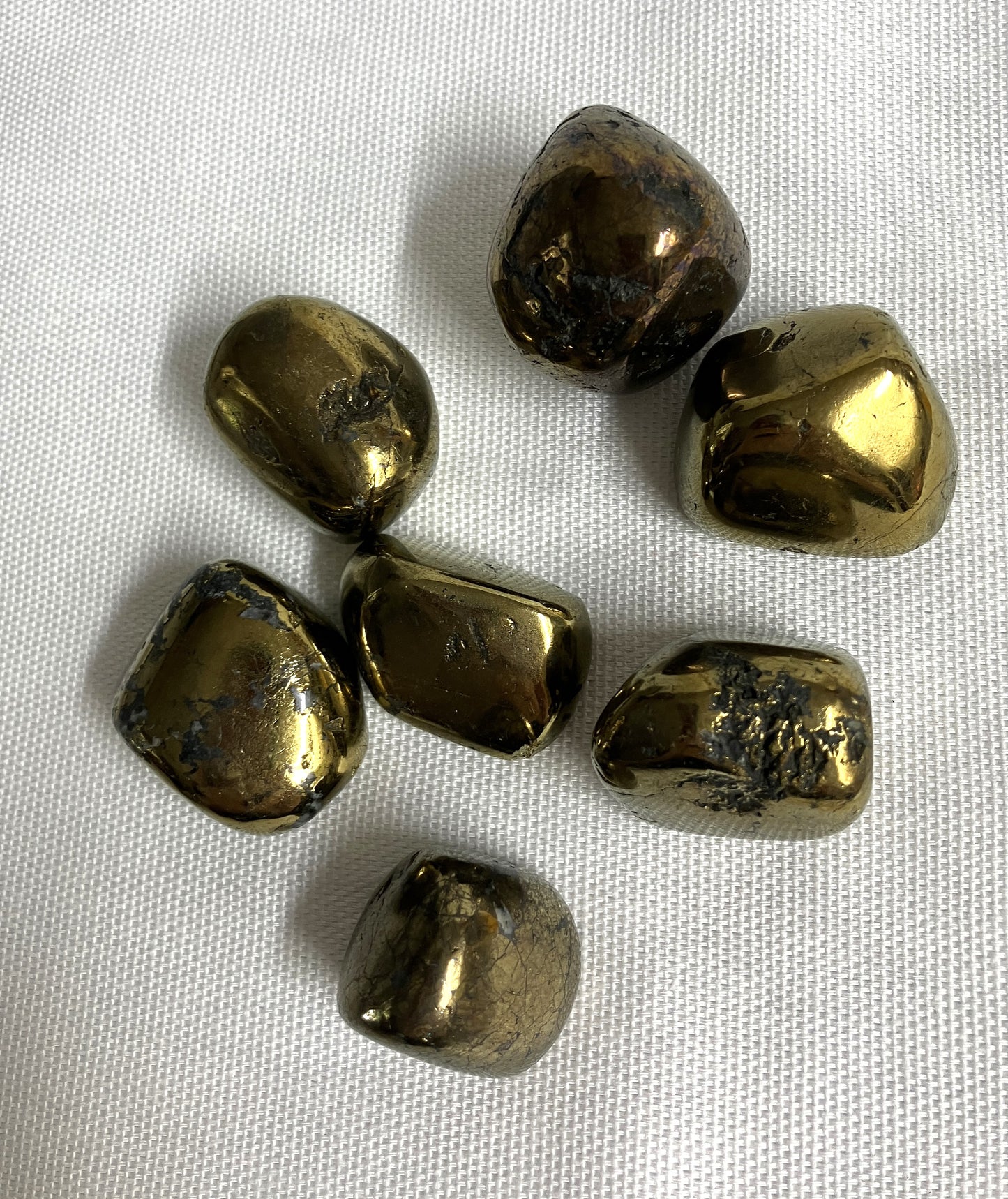 Peacock Ore Tumbled Stones AKA Chalcopyrite (#144)