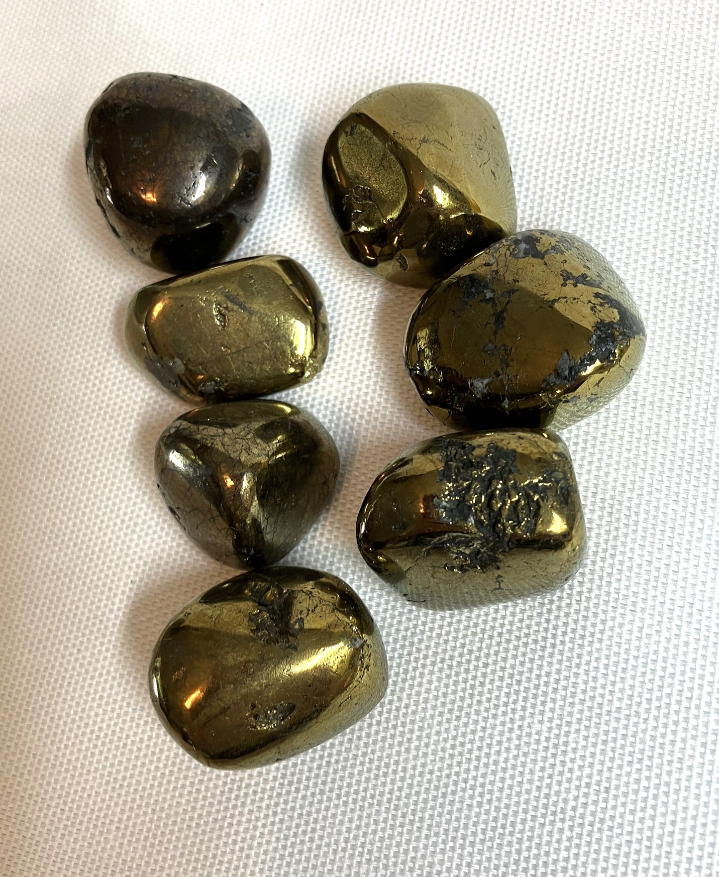 Peacock Ore Tumbled Stones AKA Chalcopyrite (#144)