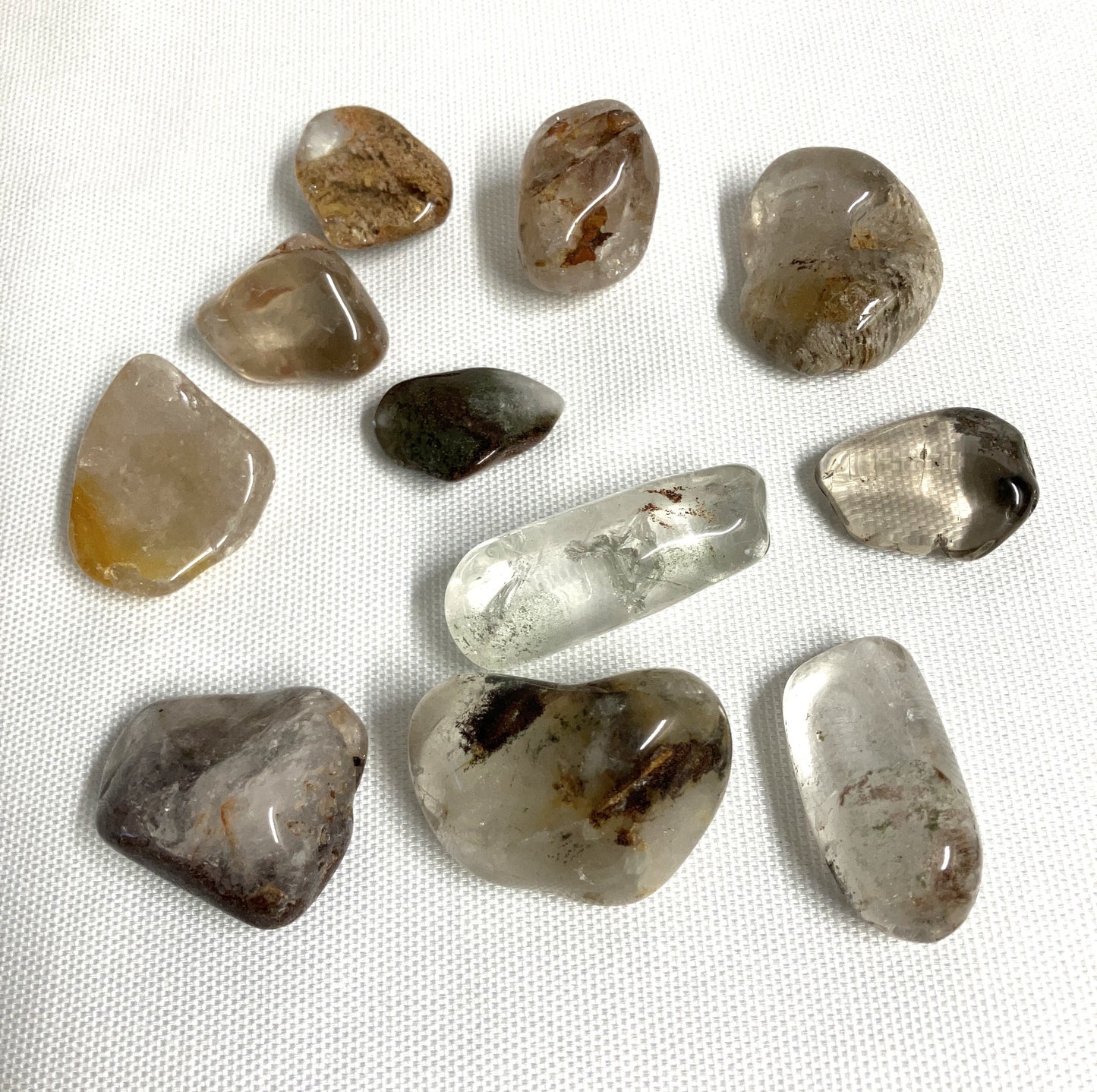 Lodolite Tumbled Stones AKA as Garden Quartz (#153)