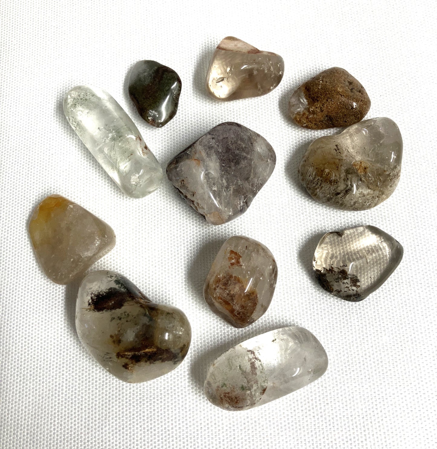 Lodolite Tumbled Stones AKA as Garden Quartz (#153)