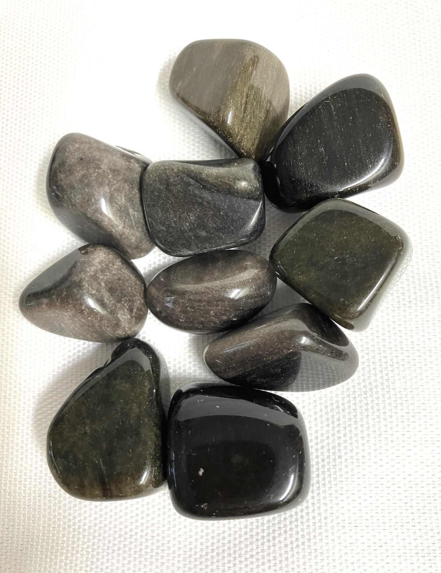 Gold Sheen Obsidian Tumbled Stone (#160)