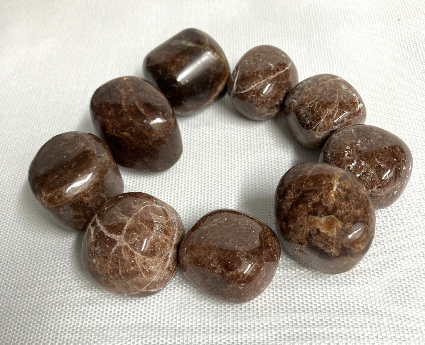 Hessonite Garnet Tumbled Stones (#165)