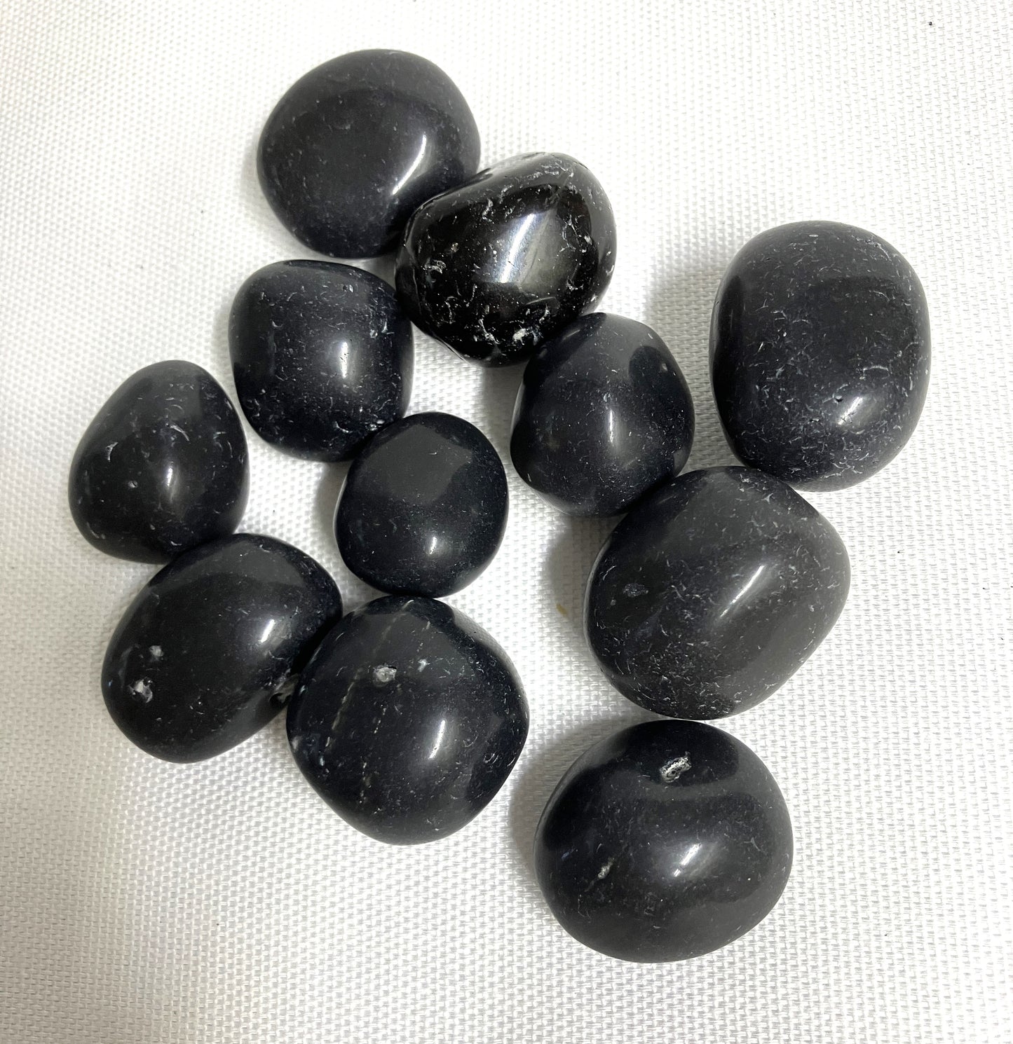 Black Agni Manitite aka Pearl of Fire Tumbled Stone #166