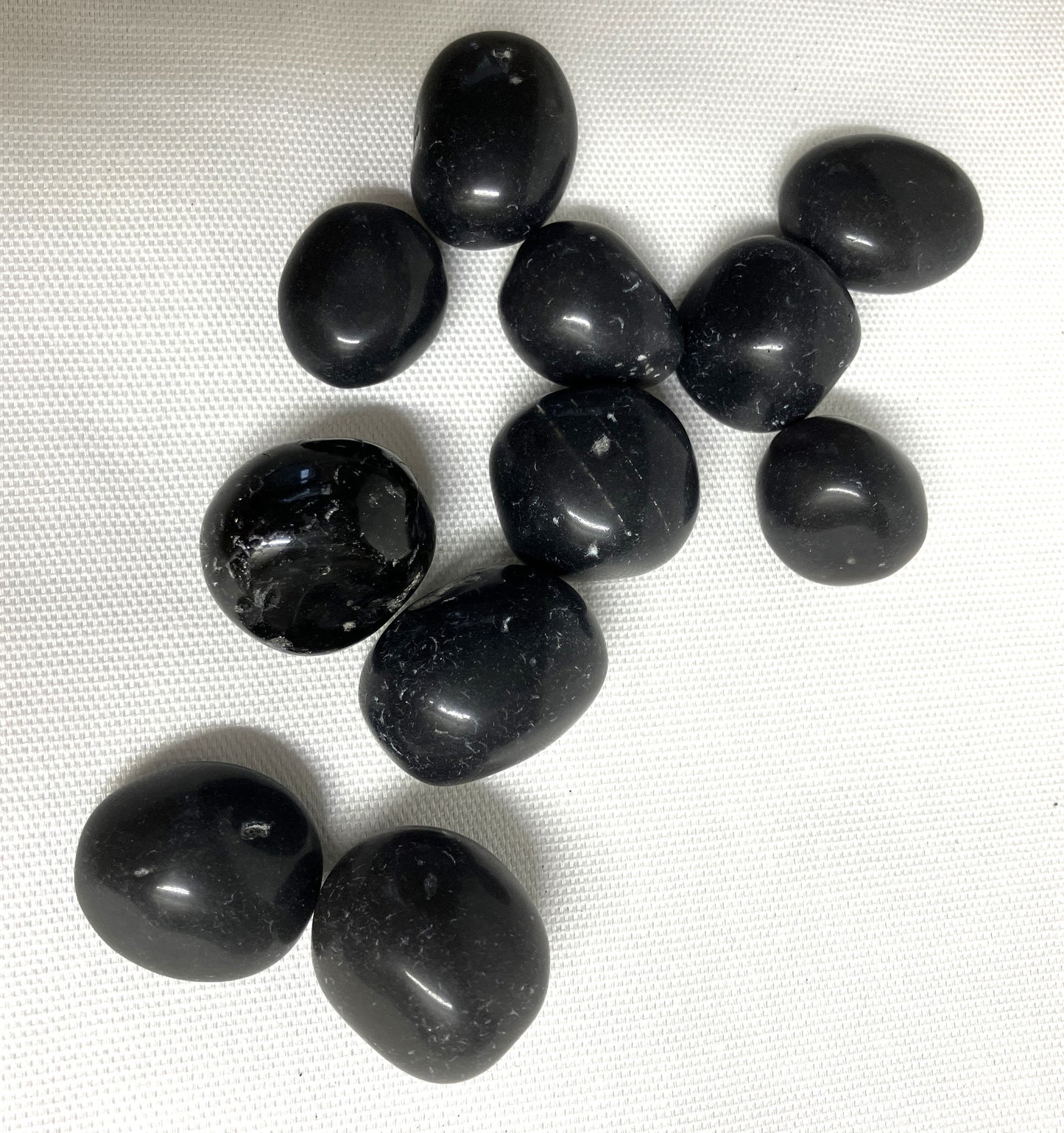 Black Agni Manitite aka Pearl of Fire Tumbled Stone #166