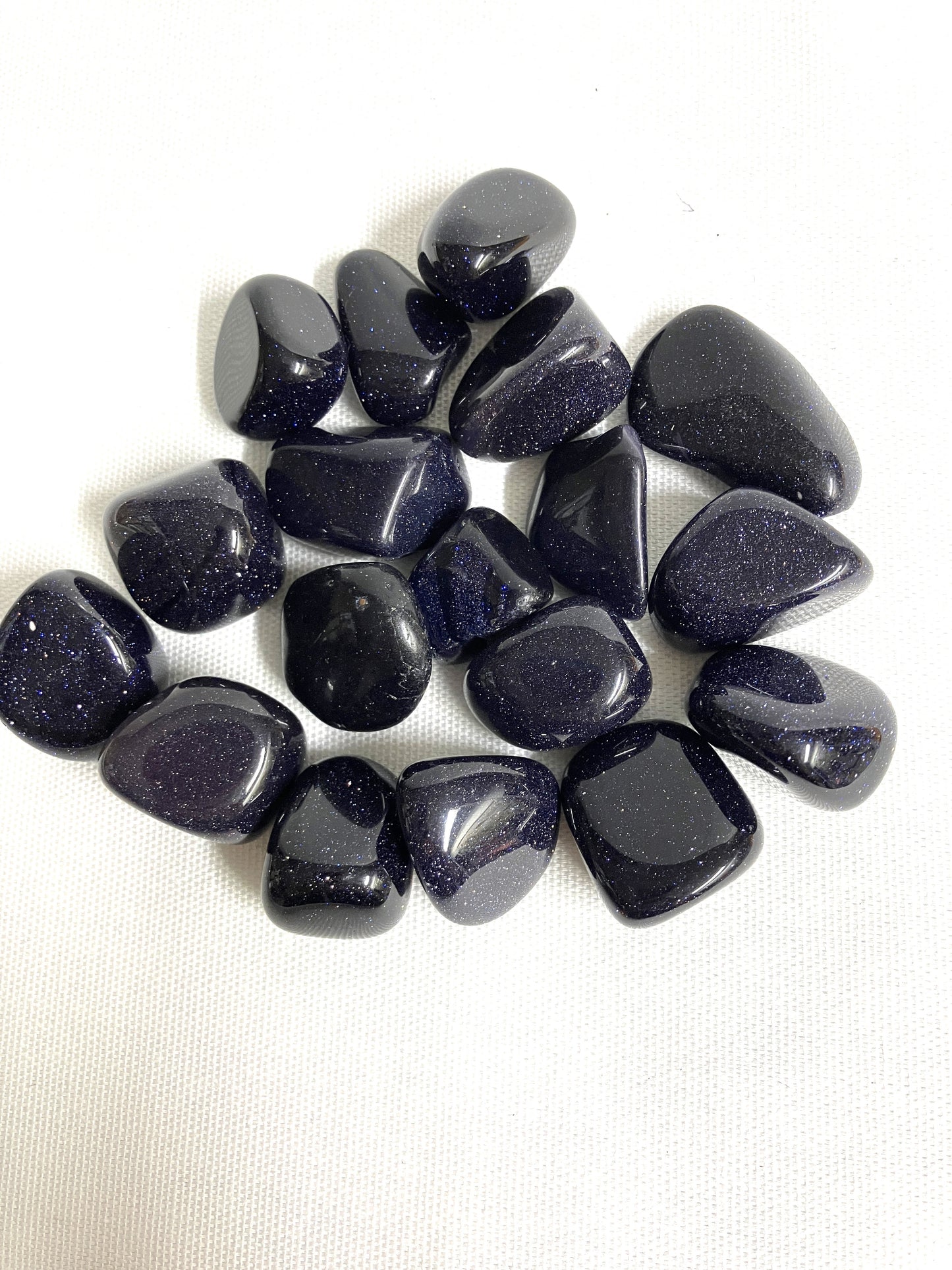 Blue Goldstone Tumbled Stones Absolutely Gorgeous! (#47)