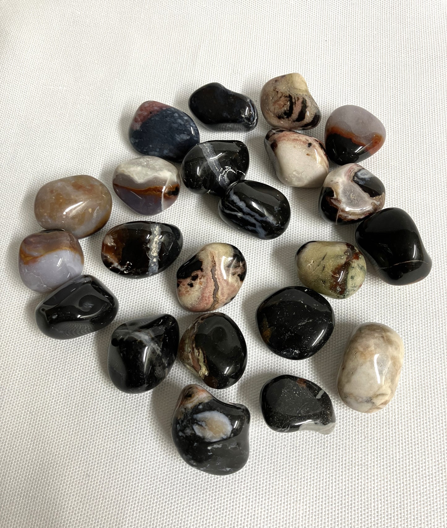 Black Sardonyx Tumbled Stones (#50)