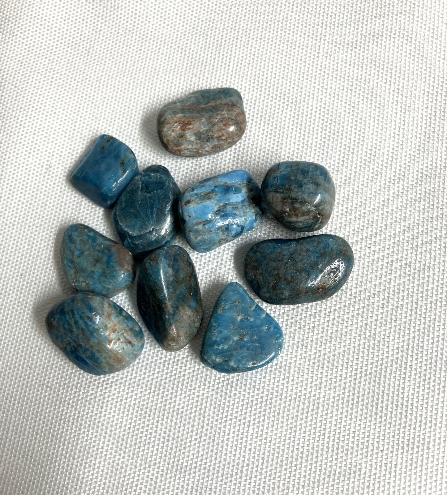Blue Apatite Tumbled Stone (#58)