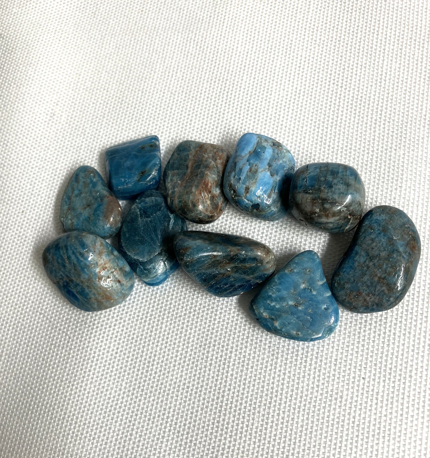 Blue Apatite Tumbled Stone (#58)