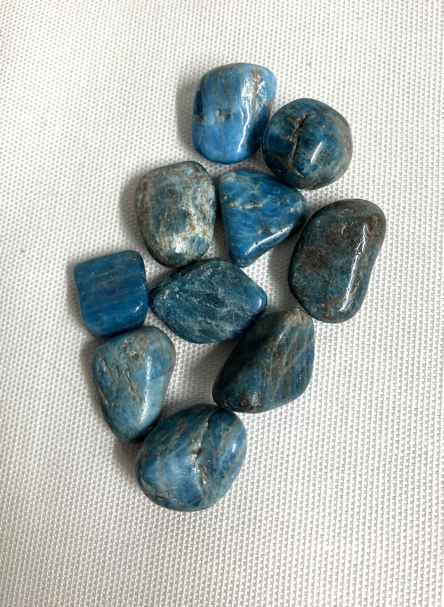 Blue Apatite Tumbled Stone (#58)