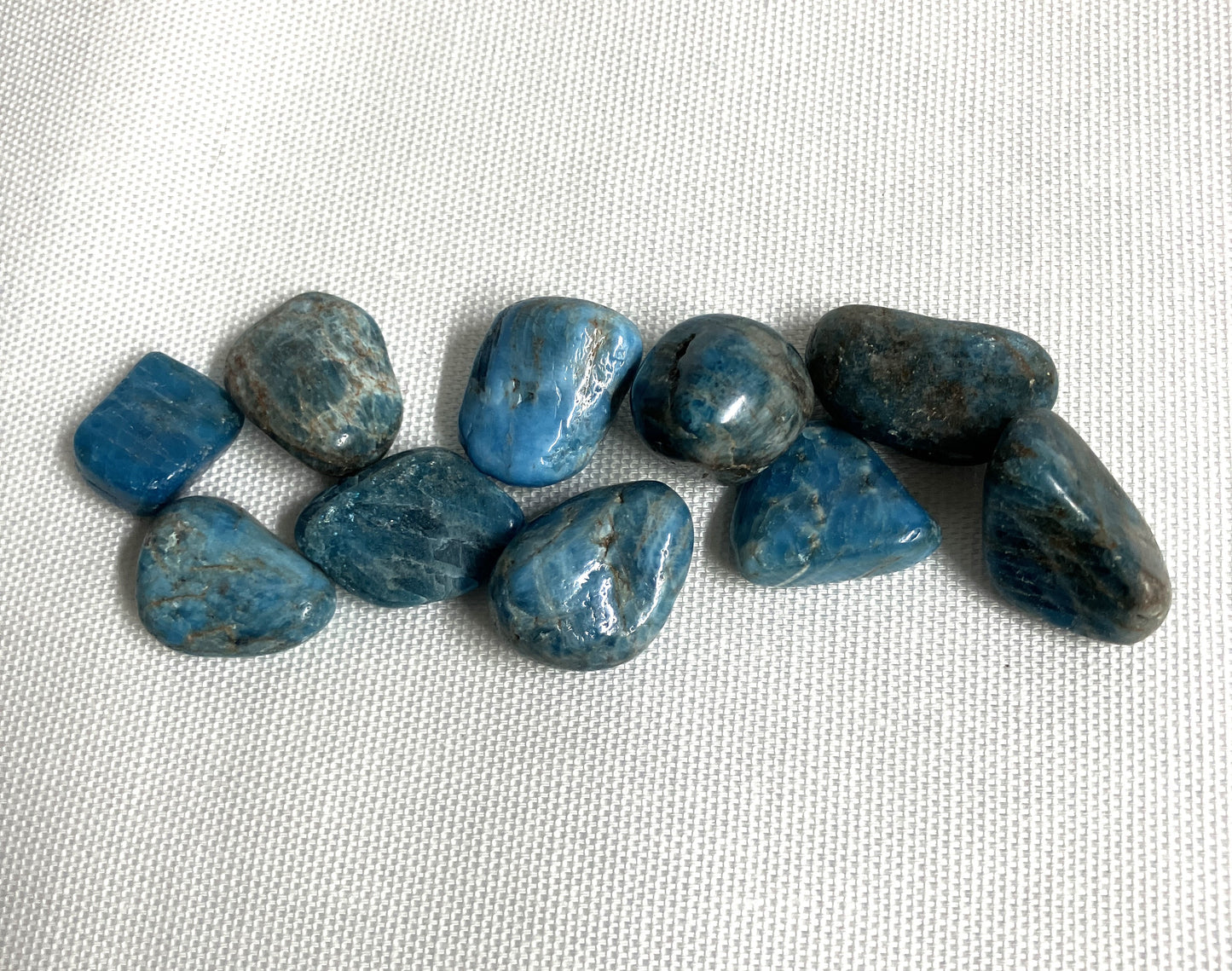 Blue Apatite Tumbled Stone (#58)