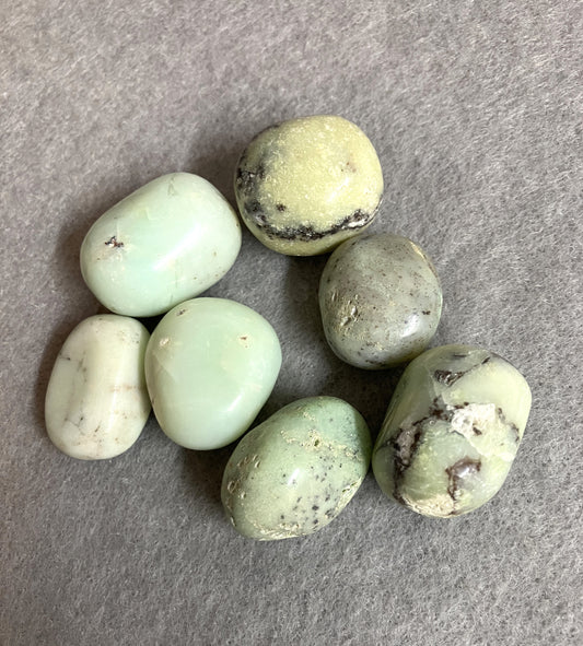 Green Chrysoprase Crystals (#63)