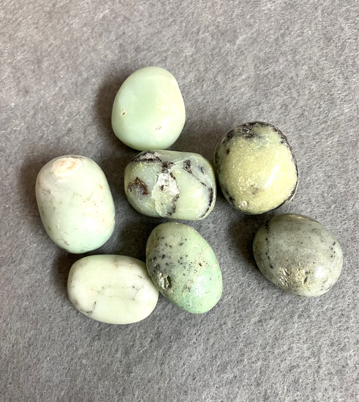 Green Chrysoprase Tumbled Stones (#63)