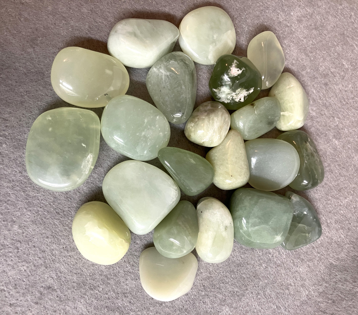 New Jade Tumbled Stones (#65)