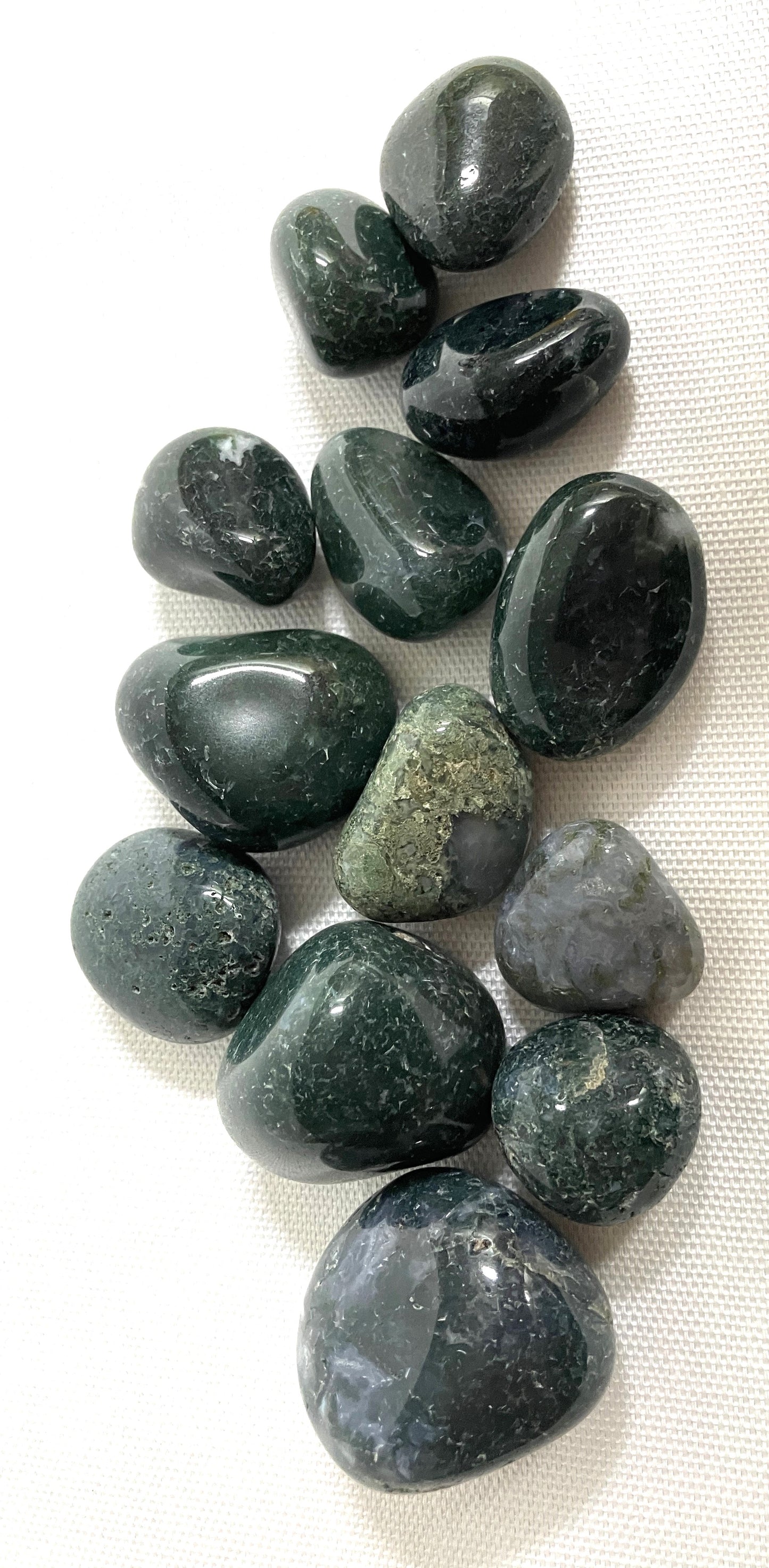 Tumbled Moss Agate Stone (#80)