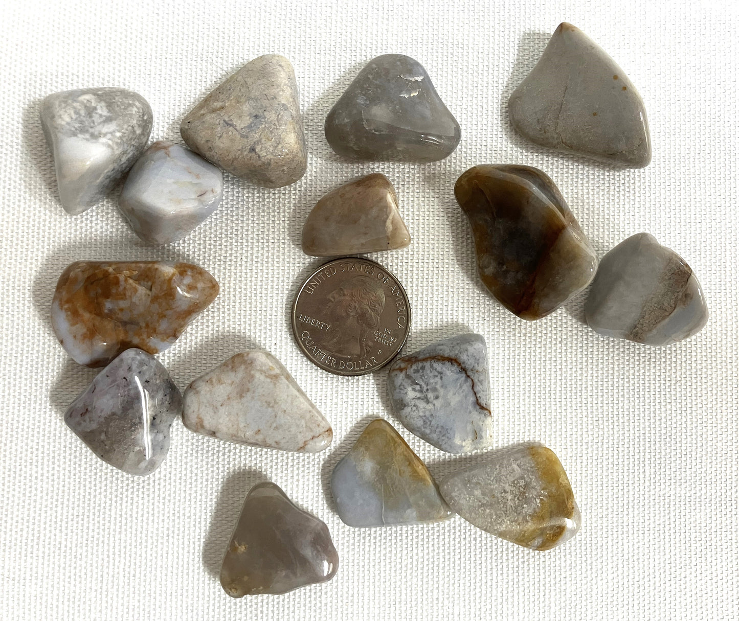 Blue Chalcedony Tumbled Stone (#83)