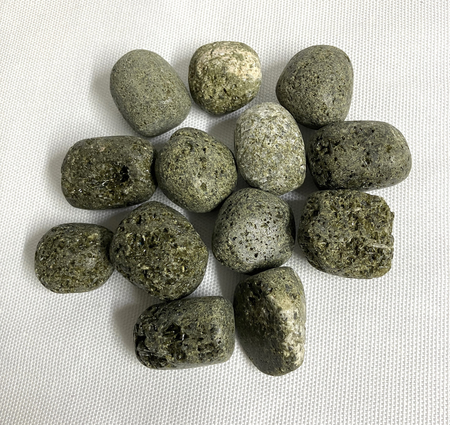 Epidote Rough Tumbled Stones (#84)