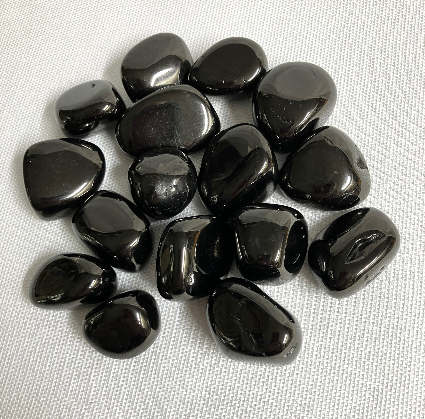 Jet Tumbled Stones (#86)