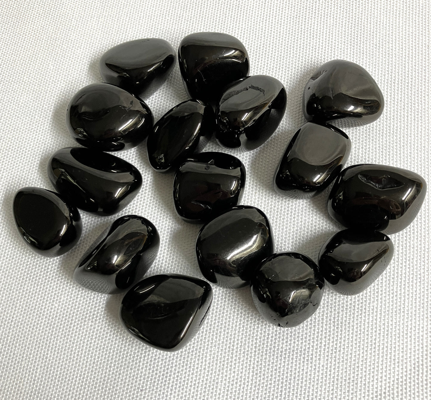 Jet Tumbled Stones (#86)