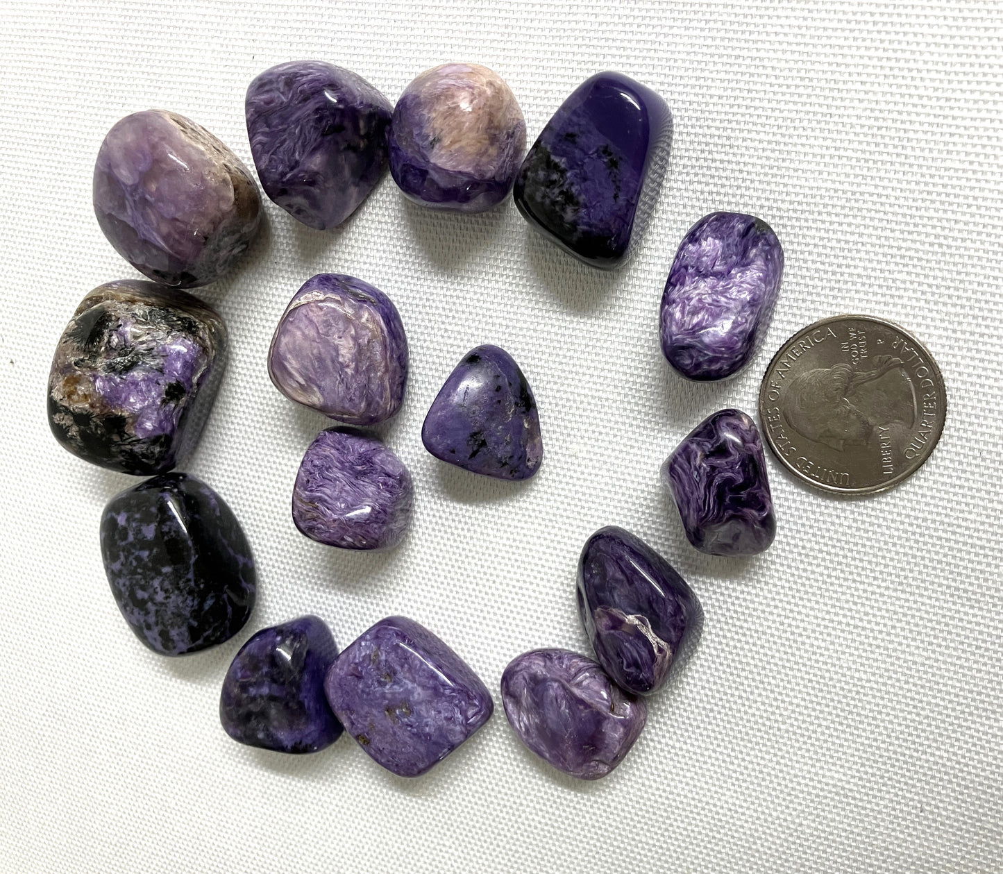 Charoite Tumbled Stone (#92)