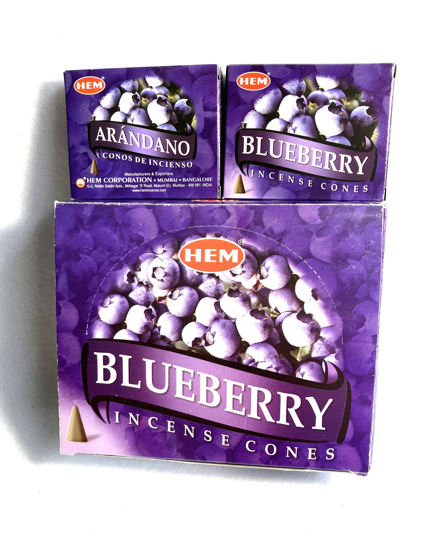 HEM Blueberry Cone Incense