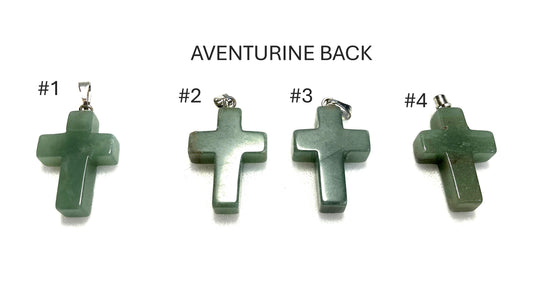 Green Aventurine Cross