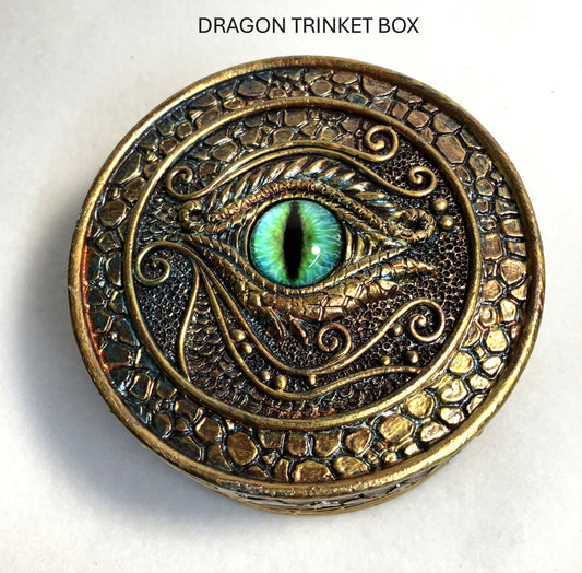 Beautiful Dragon Eye Trinket Box