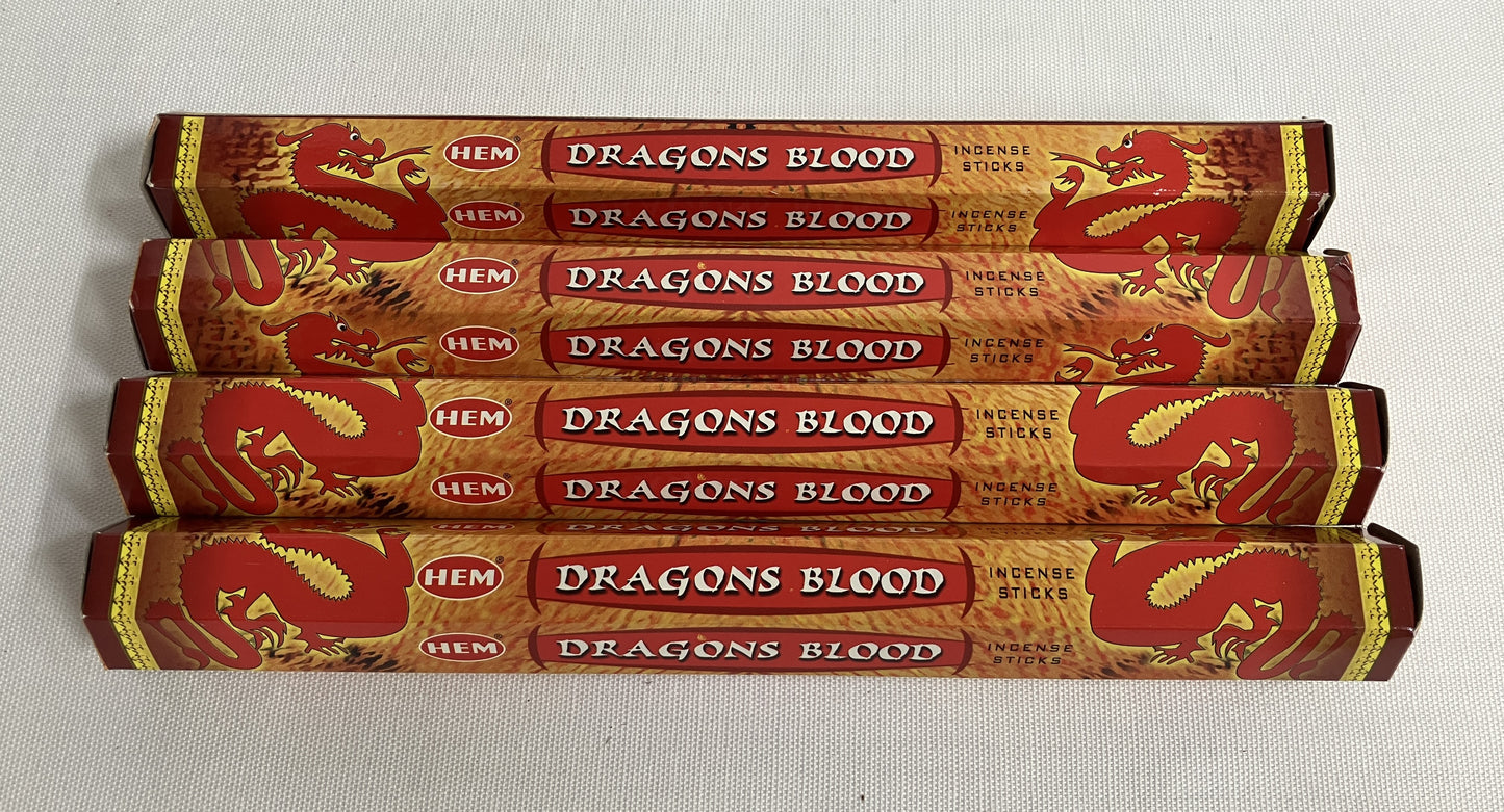 HEM Dragon's Blood Incense Sticks