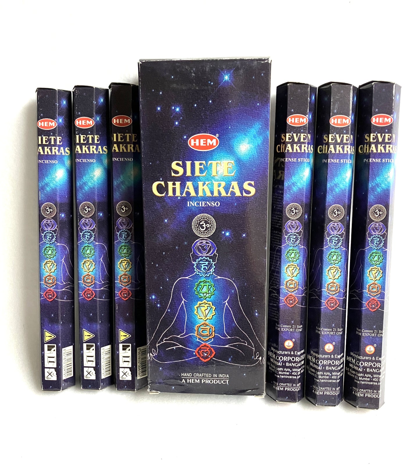 HEM Seven Chakras Stick Incense