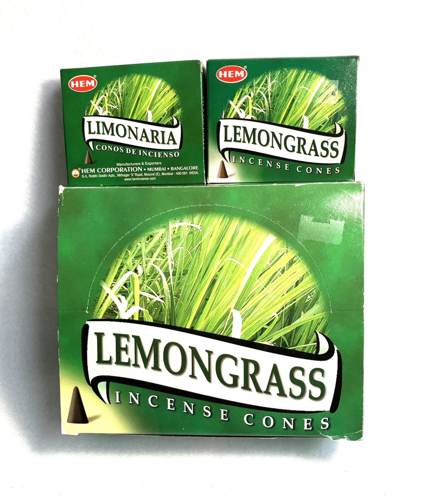 HEM Lemongrass Cone Incense