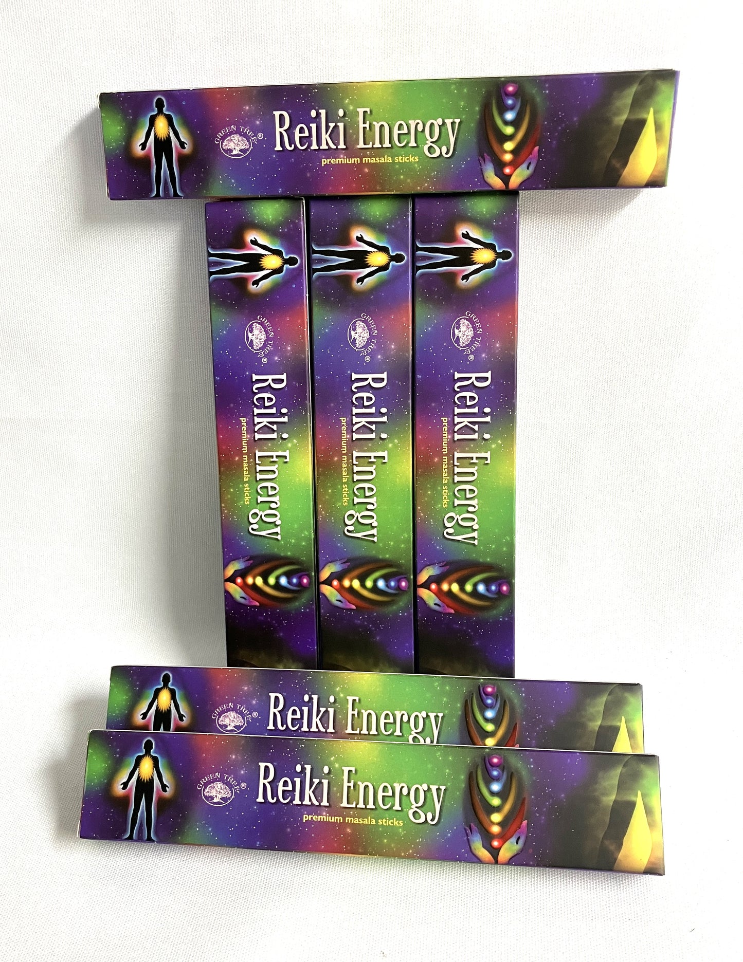 REIKI ENERGY Premium Masala Sticks by the Green Tree Company