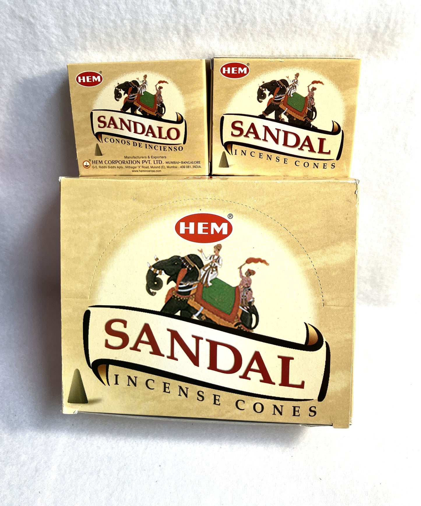 HEM Sandal Cone Incense