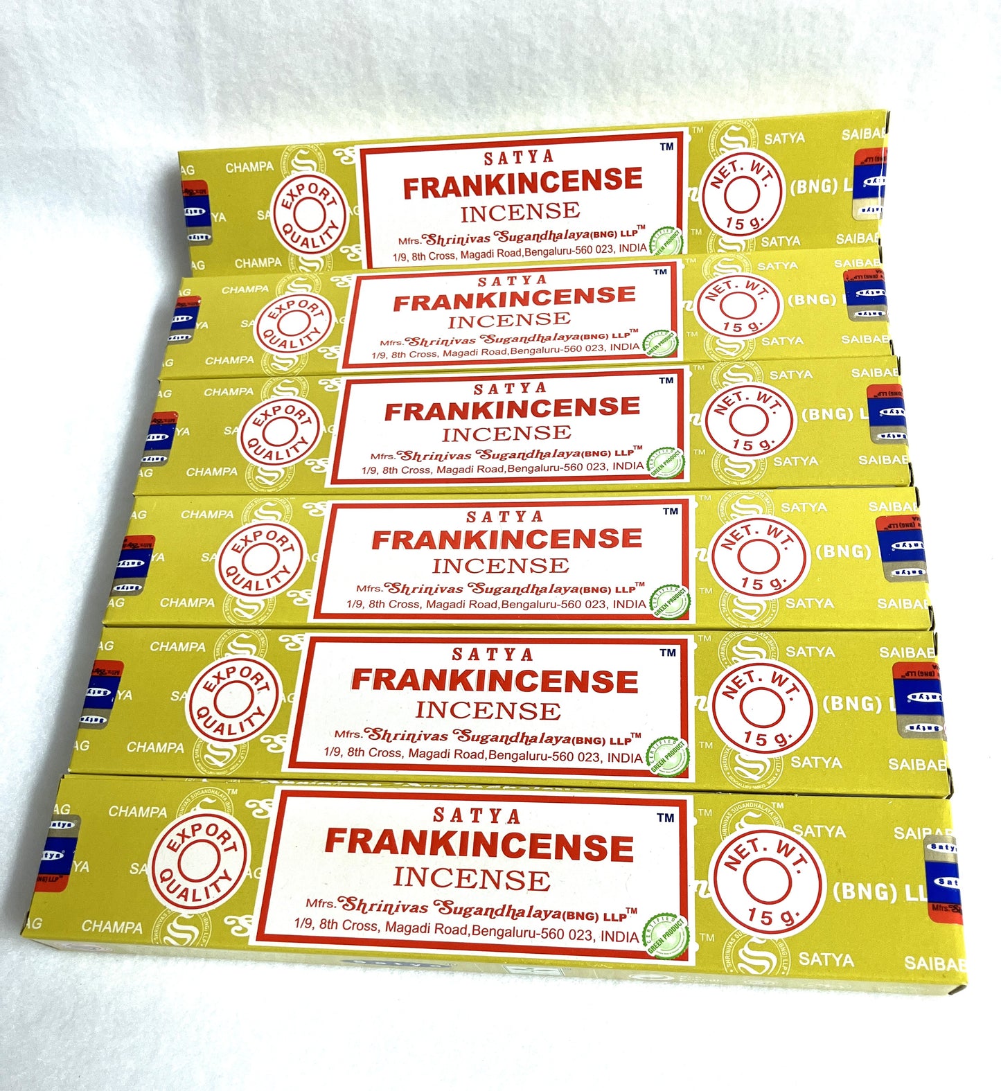 SATYA FRANKINCENSE Stick Incense