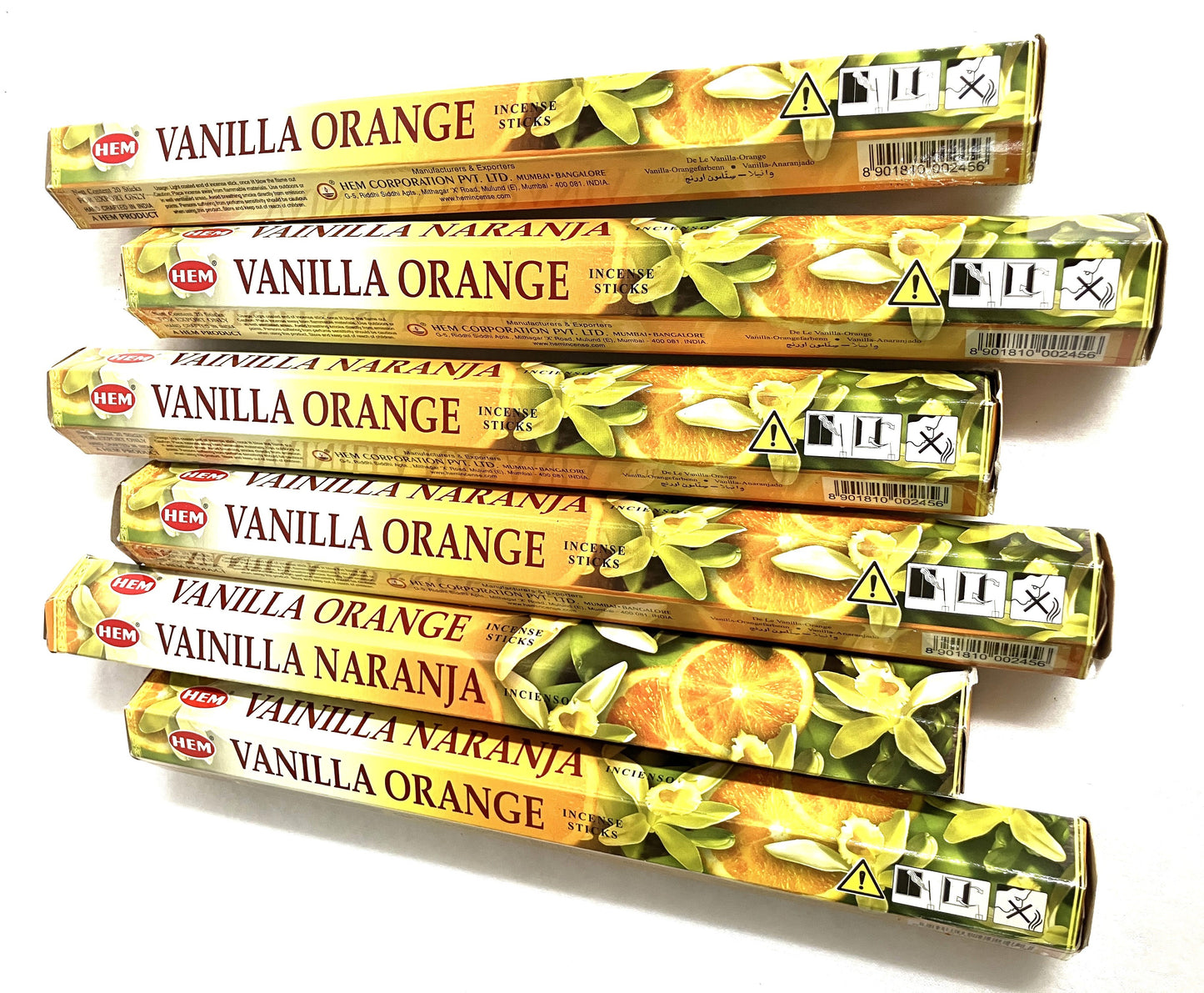 HEM Vanilla Orange Incense Sticks