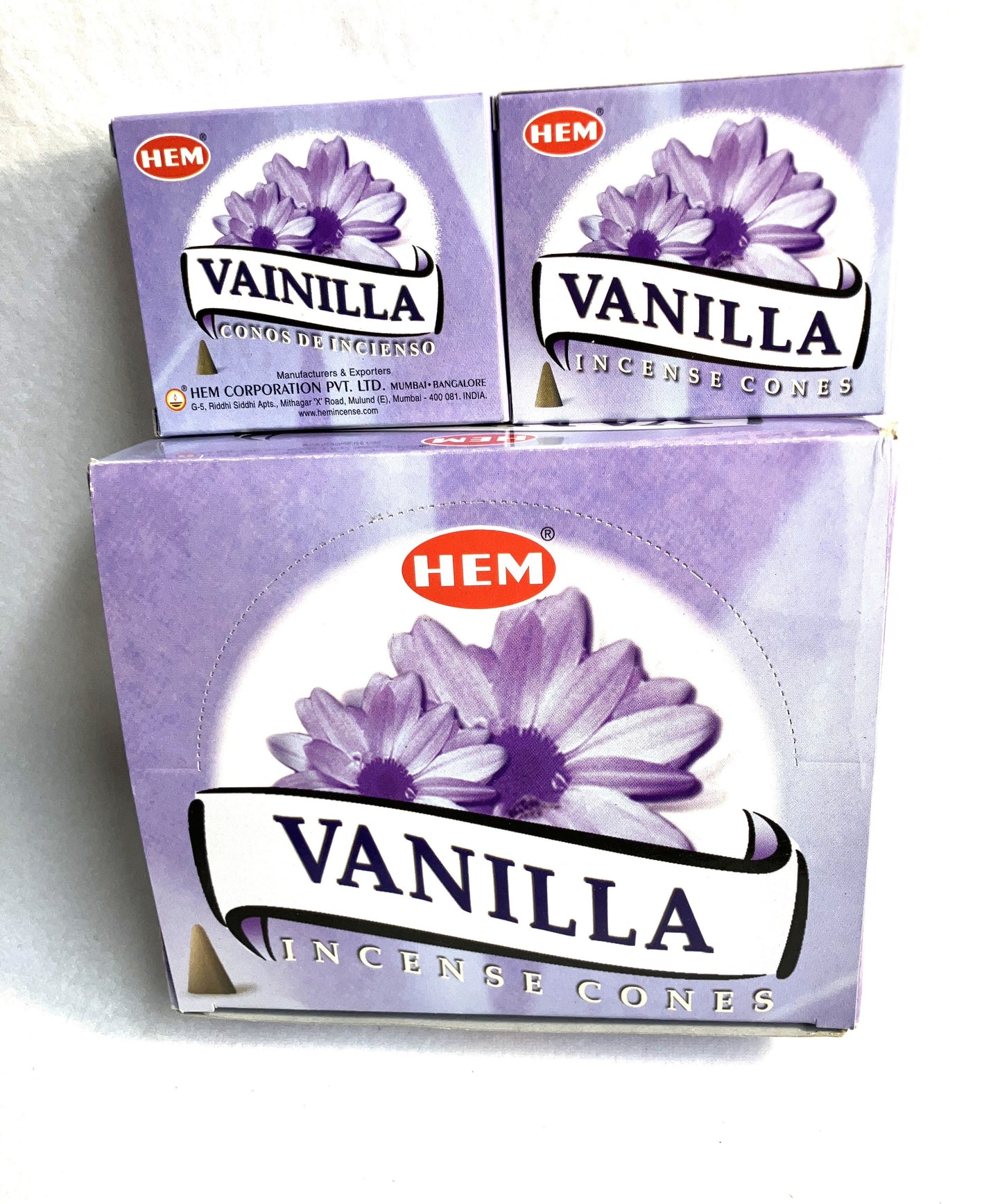 HEM Vanilla Cone Incense