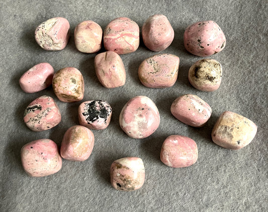 Rhodochrosite Tumbled Stone (#104)