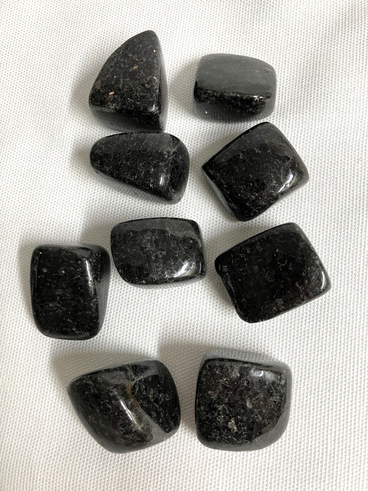 Nuummite Tumbled Stone  AKA Sorcerers Stone (#108)