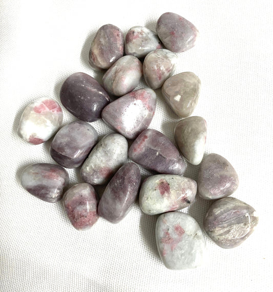 Pink Tourmaline Tumbled Stone  (#110)