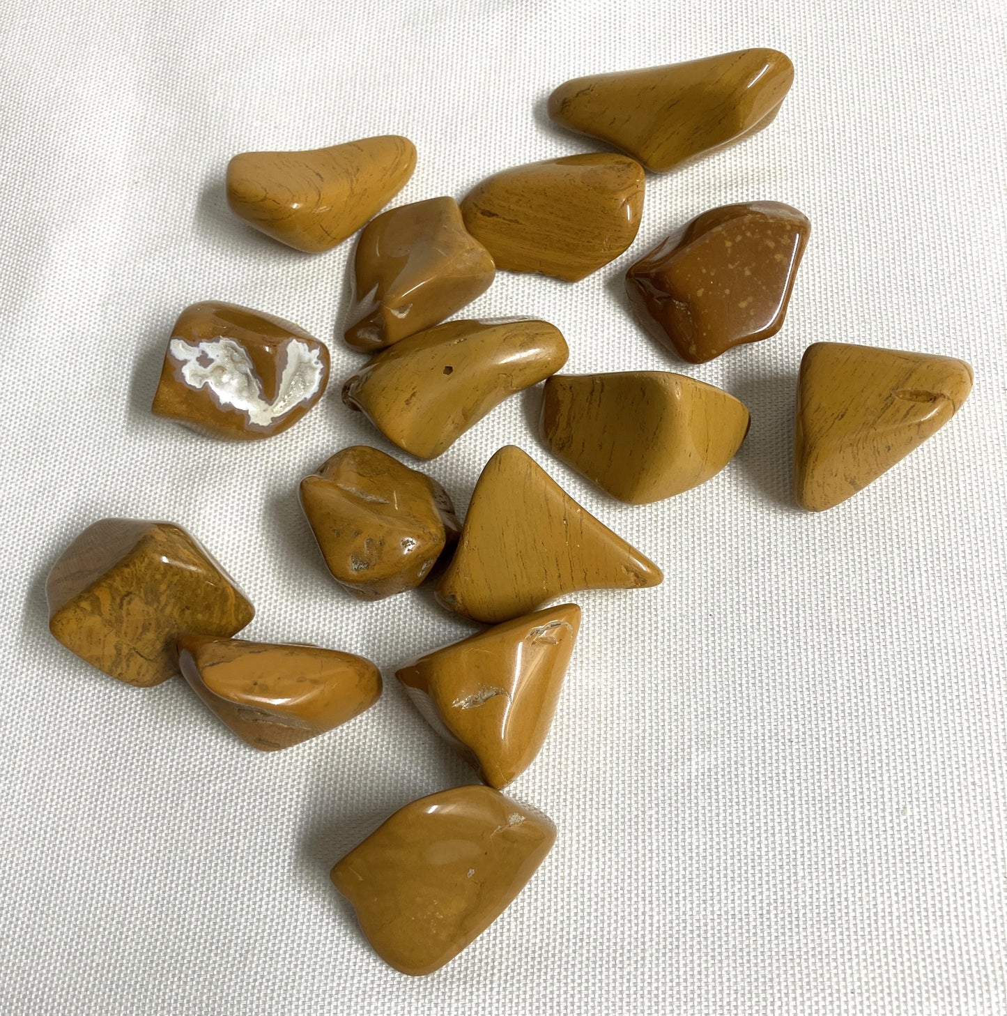 Yellow Jasper Tumbled Stone (#115)