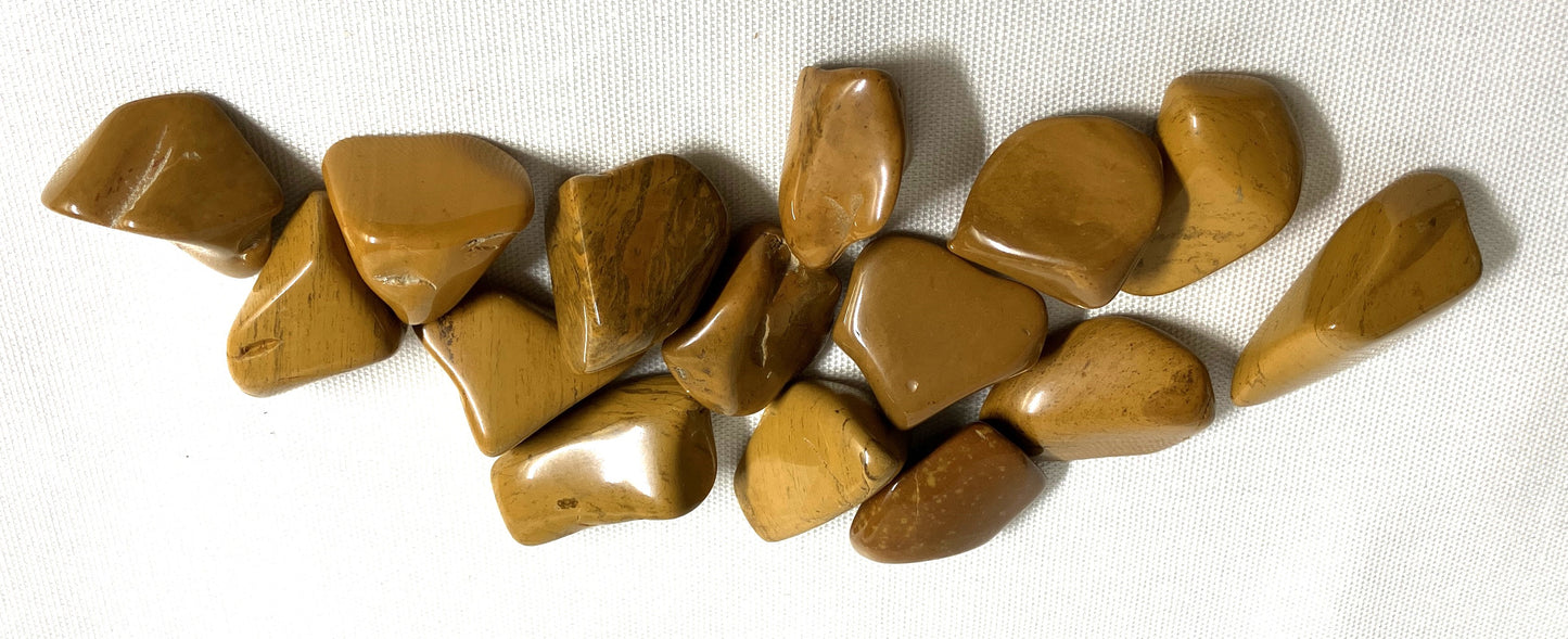 Yellow Jasper Tumbled Stone (#115)