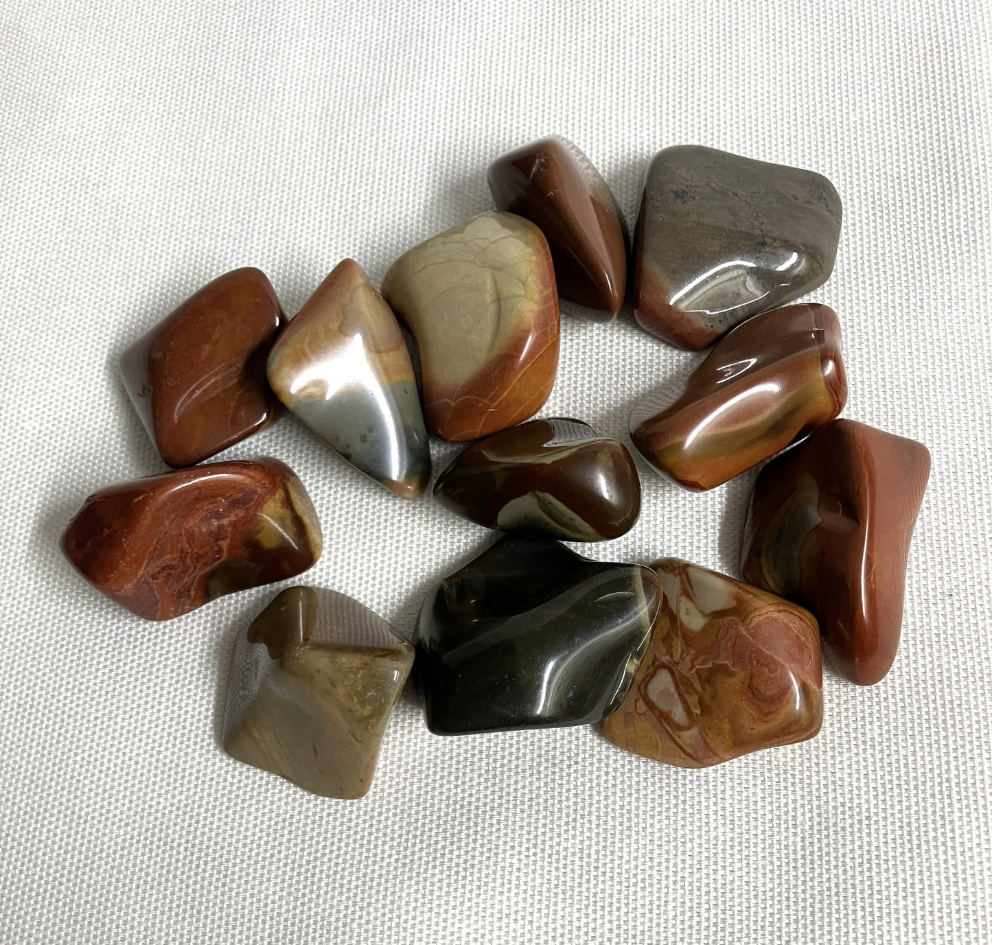 Polychrome Jasper  AKA Desert Jasper Tumbled  Stone (#118)
