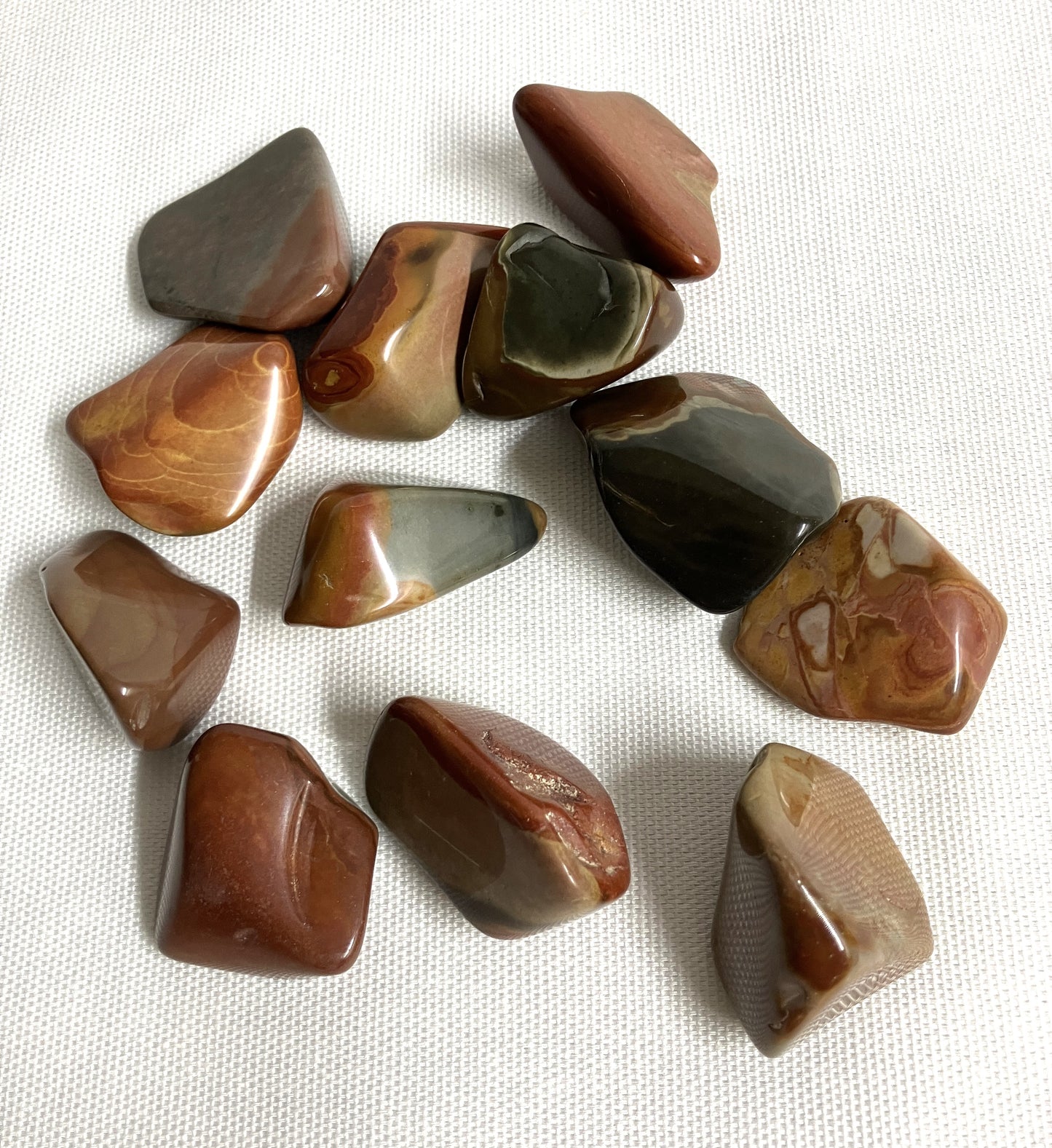Polychrome Jasper  AKA Desert Jasper Tumbled  Stone (#118)