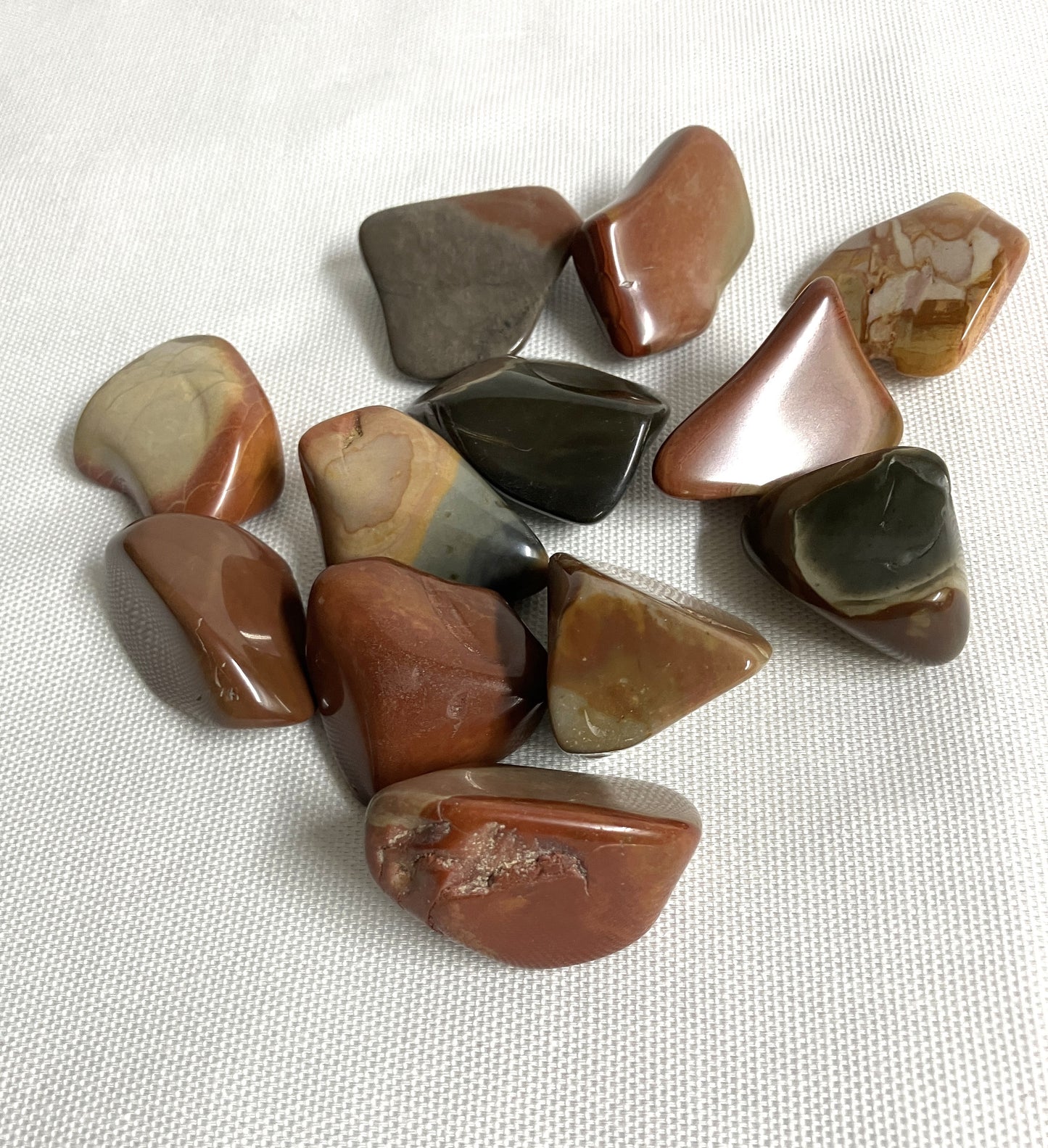 Polychrome Jasper  AKA Desert Jasper Tumbled  Stone (#118)